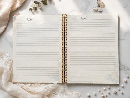 Plot Twist notebook open spread