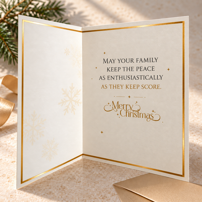 Good Tidings. Terms Apply. — 5 Piece Handmade Christmas Card Collection