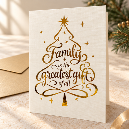Good Tidings. Terms Apply. — 5 Piece Handmade Christmas Card Collection